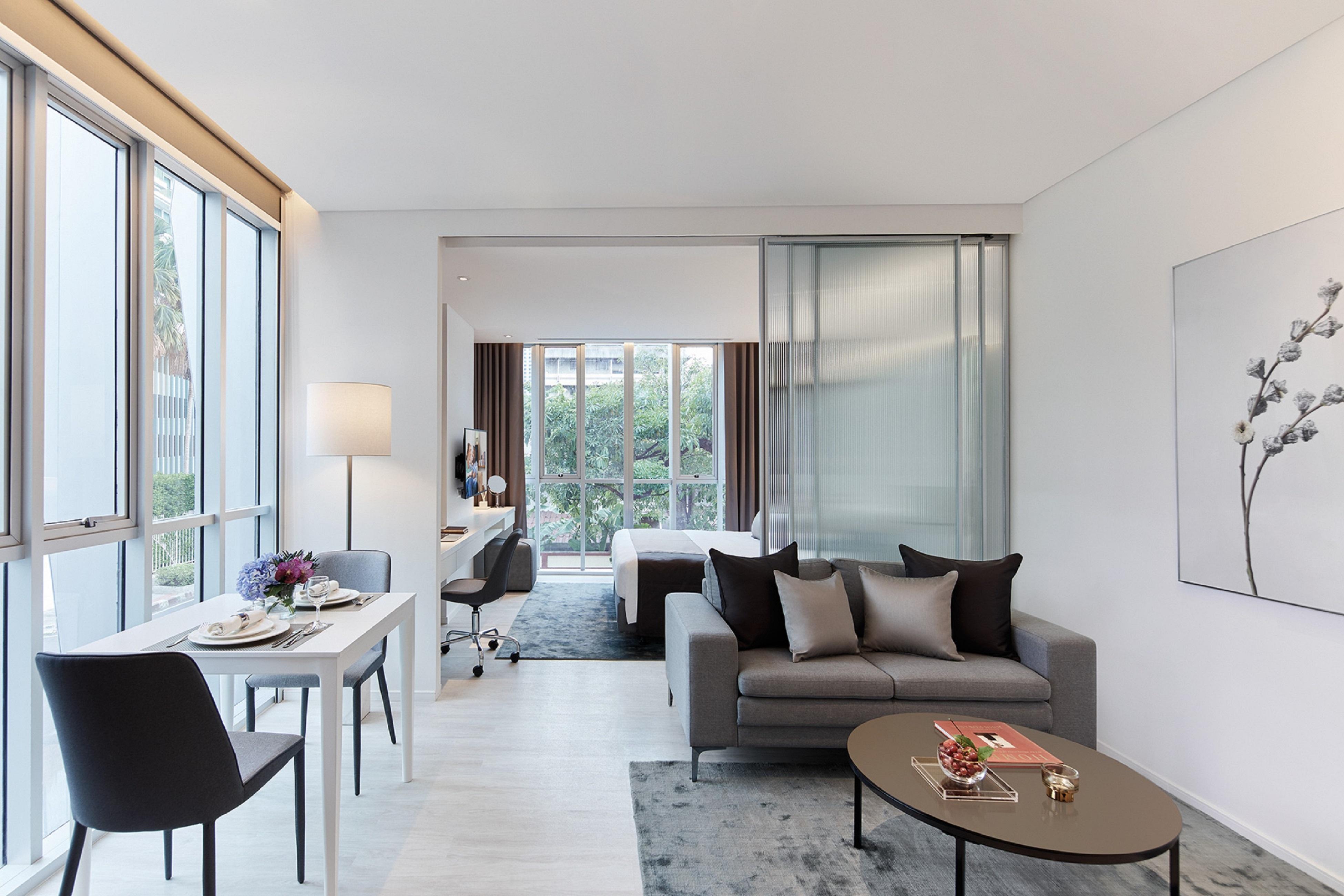Somerset Maison Asoke Bangkok Bagian luar foto