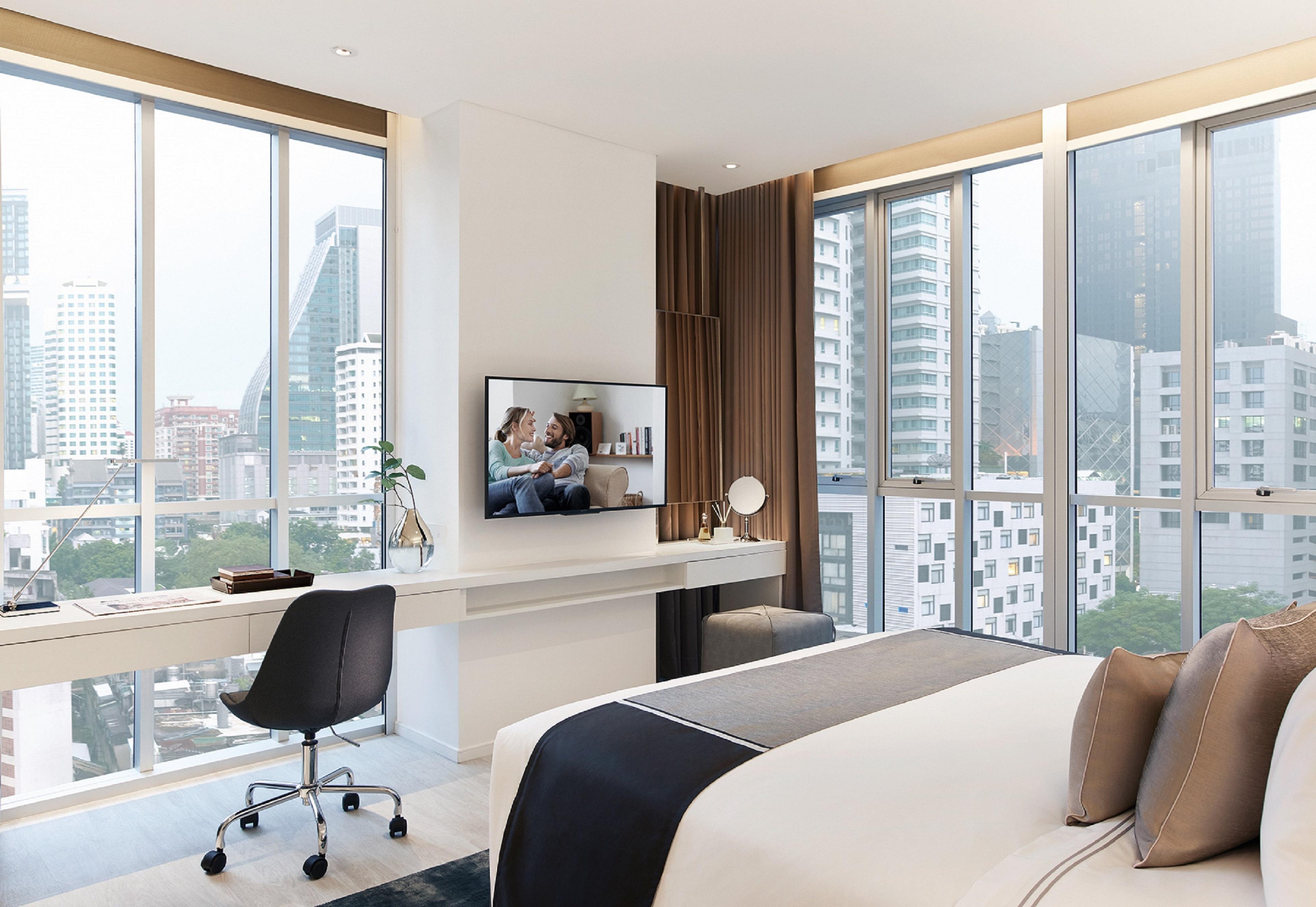 Somerset Maison Asoke Bangkok Bagian luar foto