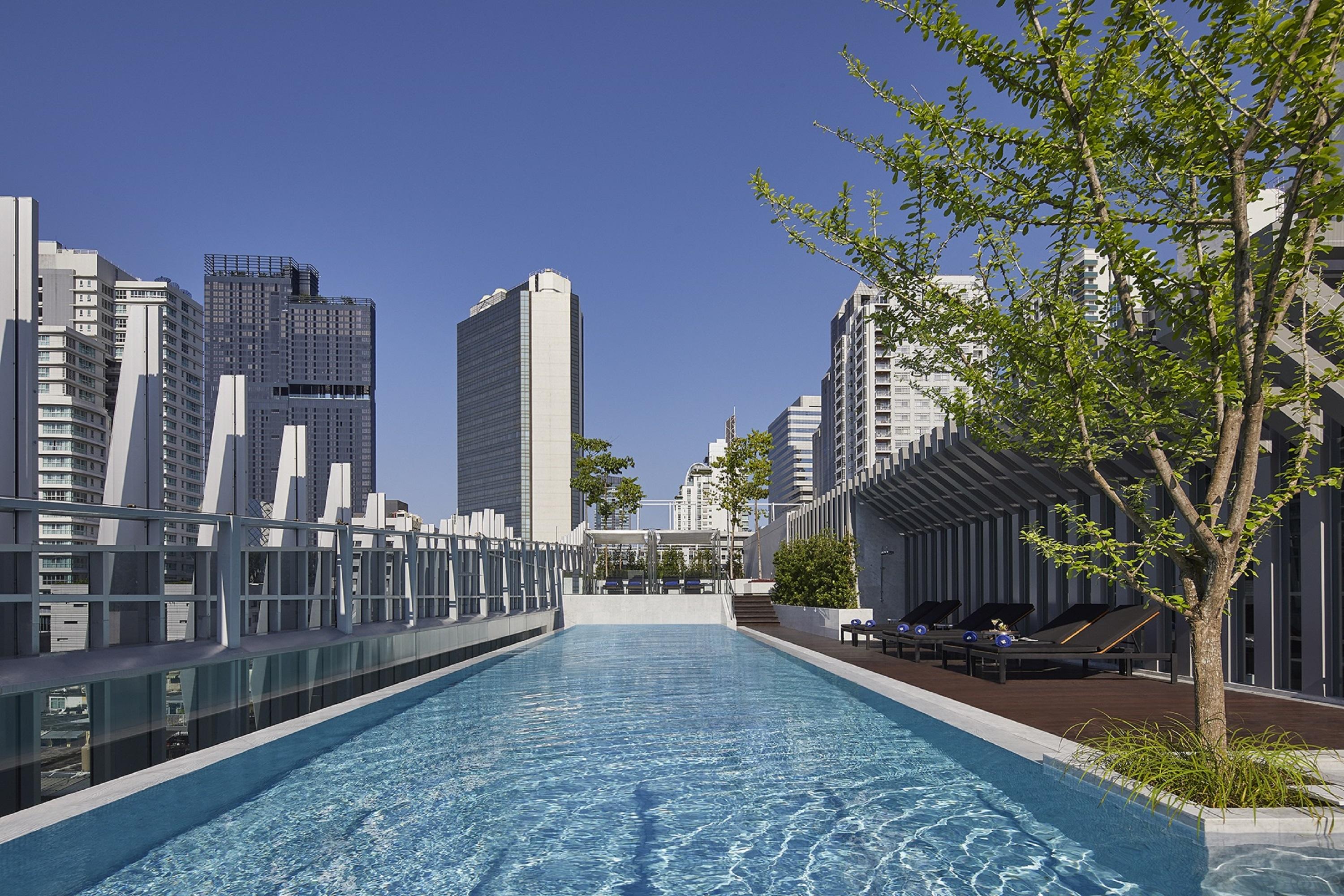 Somerset Maison Asoke Bangkok Bagian luar foto
