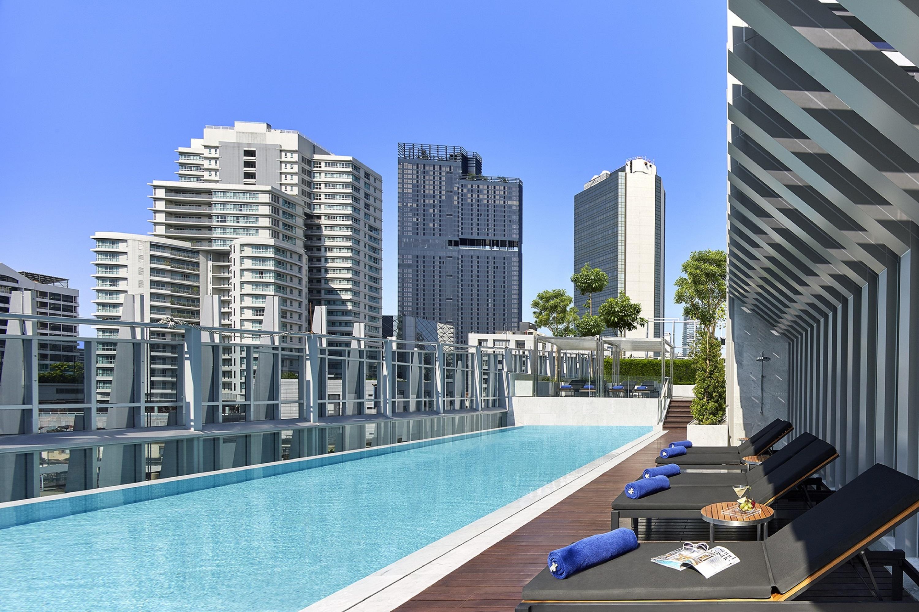 Somerset Maison Asoke Bangkok Bagian luar foto
