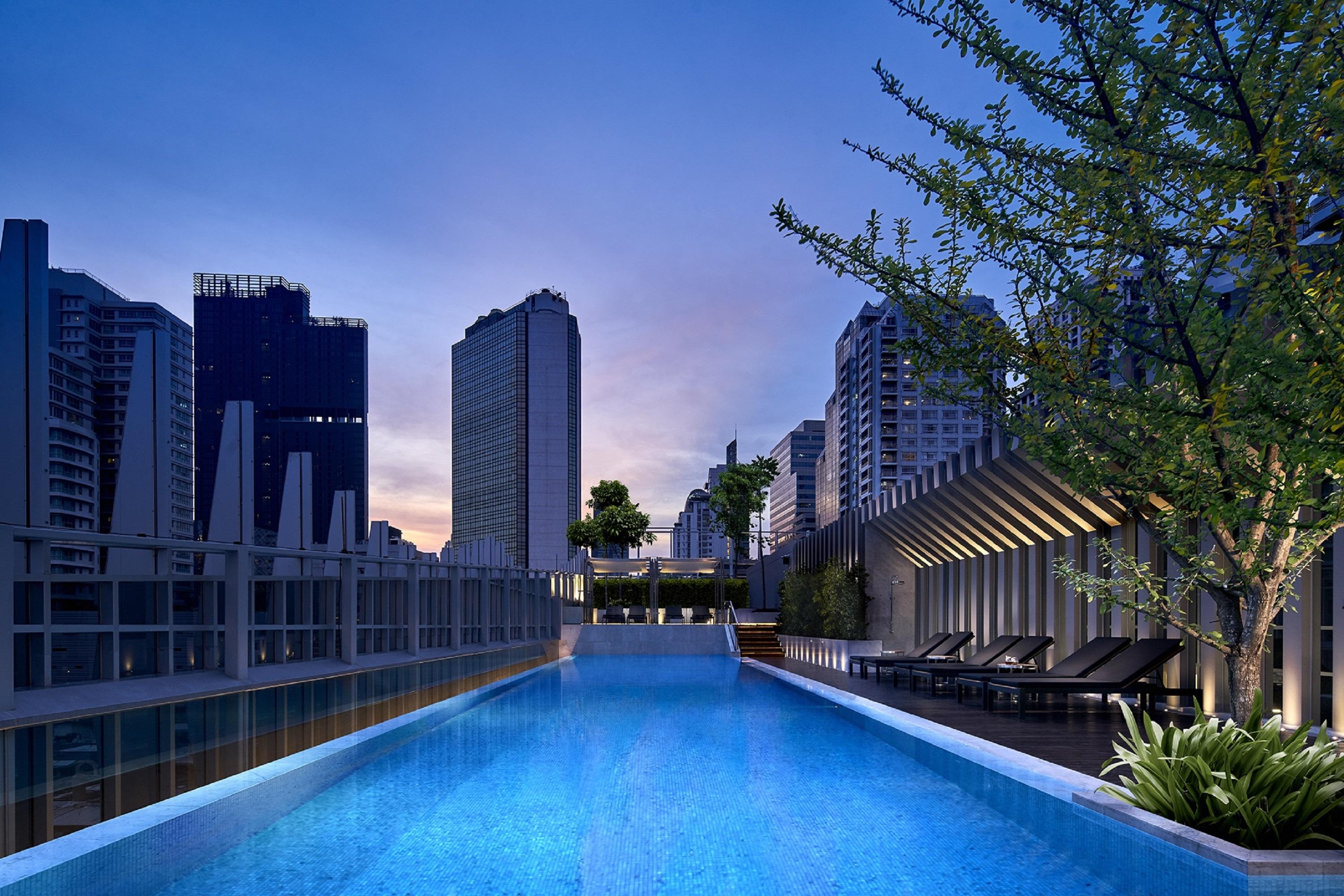 Somerset Maison Asoke Bangkok Bagian luar foto