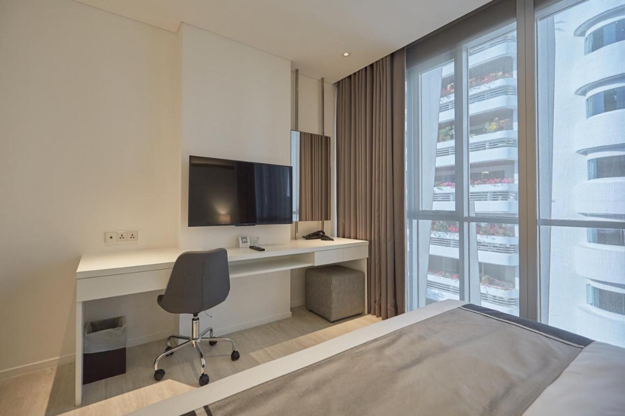Somerset Maison Asoke Bangkok Bagian luar foto
