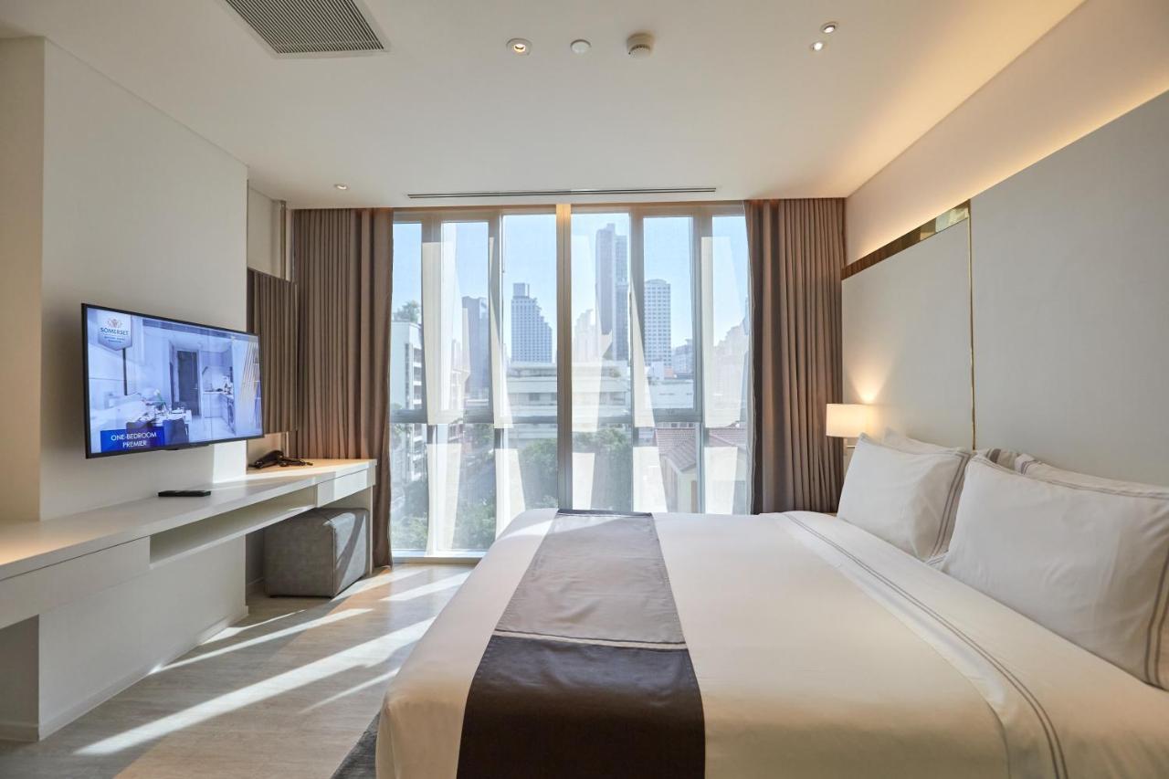 Somerset Maison Asoke Bangkok Bagian luar foto